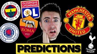 My 24/25 Europa League PREDICTIONS