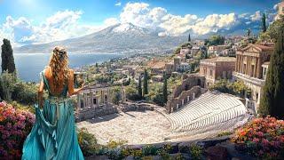 Stunning Taormina Walking Tour | 4K60 HDR Sicily’s Beauty in Ultra HD | European Walking Tours