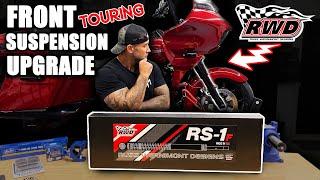 Front Suspension Upgrade RS-1F for Harley Touring from Russ Wernimont Designs