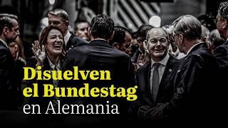 Últimas Noticias | Presidente de Alemania disuelve Parlamento