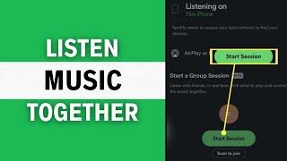 How To Listen Music Together on Spotify (EASY 2024)