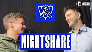 NIGHTSHARE: Báli jsme se vyhrát, ve scrimech jsme poráželi LCK, FNC v krizi není | WORLDS 2024