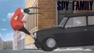 Yor Gets (Car) Wrecked | SPY x FAMILY