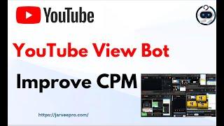 YouTube View Bot || Increase Watch Time with JarveePro #jarveepro  #youtubebot #youtubewatchtime