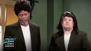 Samuel L. Jackson Acts Out His Film Career w/ James Corden