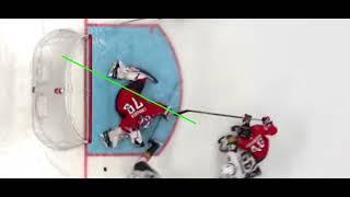 NHL Glove Saves with HANDS BACK?!
