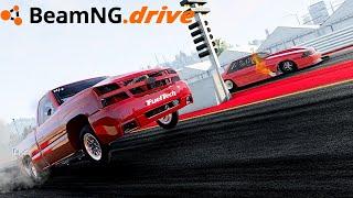 Insane BeamNG Drag Racing Action!