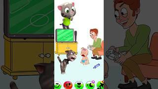 don’t throw bottle  #mytalkingtom2 #funny #mytom2 #shorts #edit