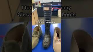 I Found Jimmy Choo Hunter Boots At Goodwill But Guess How Much They Were!