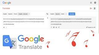 Google translate beatbox | How to make google translate beatbox