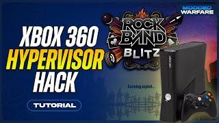 Using Rock Band Blitz to load the New Xbox 360 Hypervisor Hack!