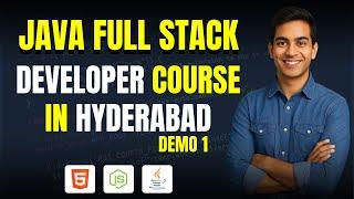 Best Java Full Stack Developer Course in Hyderabad | Demo - 1 | Telugu | Brolly Academy