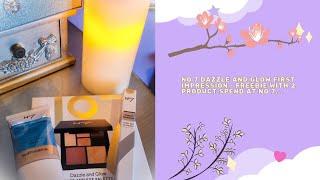 No 7 Dazzle and Glow first impression... Freebie with 2 product spend at No7...