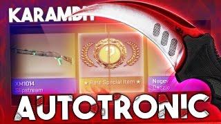 CS:GO KARAMBIT AUTOTRONIC UNBOX (MY FIRST DUPLICATE KNIFE)