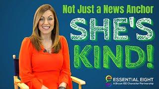 Karla Castillo is Kind | KBTX News Anchor | Bryan ISD's Essential 8 in the Community