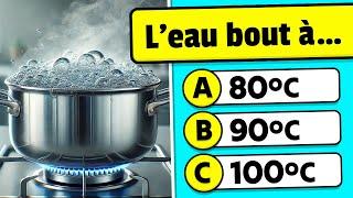 50 QUESTIONS pour TESTER TON SAVOIR   À quel point es-tu cultivé ? 