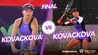 Final Femenina - 22º ITF Juniors Sanxenxo J300 Alena Kovackova VS Jana Kovackova