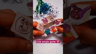 DIY emoji craft #diy #papercraft #craft #paperart #emoji #emojichallenge #art