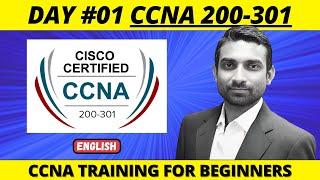 LIVE CCNA 200-301 TRAINING IN ENGLISH | IT Networking Basics | Day 01: CCNA Course | I-MEDITA