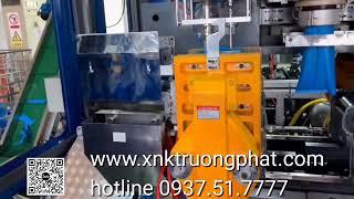 Máy thổi nhựa HDPE 5L 2 kìm  Trường Phát 0937517777