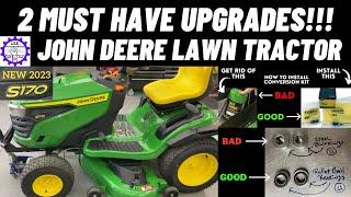 2 Must Have Upgrades John Deere Lawn Tractor.****CHECK YOURS BEFORE ORDERING !!!!