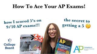 How to Study for AP Exams! | How to Get a 5 on Any AP Exam: My AP Study Schedule + Tips/Advice