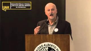 Conferencia: Dr. Stephen Ball [2015].