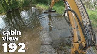 I Had To Clean Up After The Beavers Messed Up This Place - Beaver Dam Removal With Excavator No.192