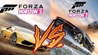 Forza Horizon 3 vs Forza Horizon 2 | BMW M4 | FullHD 60 FPS