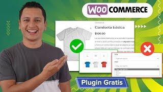 Como poner Tallas y Colores en Woocommerce | Productos Variables | Plugin Selector de Variaciones