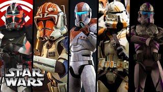 Every Single Clone Trooper Type + Variant Explained (All Known 36+ Types) [2022 UPDATED] [CANON]