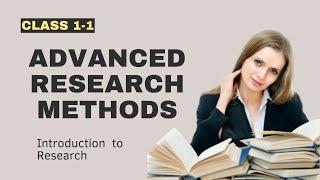 Advanced Business Research 1part 1 Free MBA course