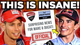 HUGE NEWS For Marquez & Ducati JUST Got Leaked! Casey Stoner BOLD Statement to marquez | MotoGP News