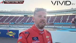 Justin Allgaier Compares Phoenix Raceway to Golf With Victory Slipping Late at Phoenix