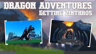 DRAGON ADVENTURES GETTING ZINTHROS |Hatching Prehistoric Eggs (Roblox)