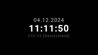  LIVE | Clock / Uhr - Germany Deutschland UTC + 2