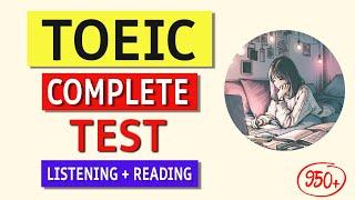 TOEIC Practice Test 2024: Full Listening & Reading Exam with Answers!