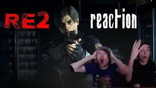 RESIDENT EVIL 2 (REmake) REACTION!!!!