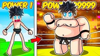 I became the STRONGEST SUMO WRESTLER in ROBLOX