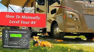 How to Manually Level an RV Using A LCI System Instead of Using The Auto Level