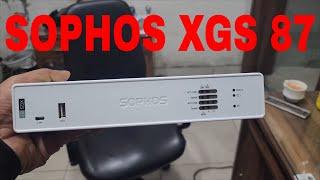 sophos firewall unboxing XGS 87 || Next Genration Firewall || Best Firewall 2024