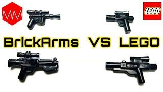 ▲ Realistic LEGO Star Wars Blasters for Minifigs! // BrickArms Blaster Pack Review