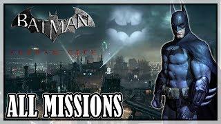 Batman Arkham City - All missions | Full game