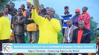 Minister Musasizi Unveils Plans for Government Takeover of Rubanda Technical Institute.