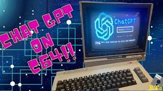 Bringing AI to the Commodore 64: ChatGPT Unleashed on Retro Computing with Retrocampus BBS #chatgpt