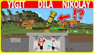 Minecraft FAKİR vs ZENGİN: SIĞINAK YAPI KAPIŞMASI