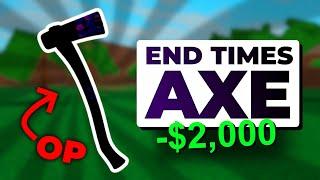 How to Get the END TIMES AXE in Lumber Tycoon 2 [CHEAPEST WAY 2024]