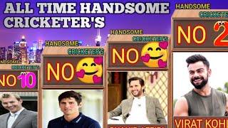 All Time Handsome Cricketer's | Top 16 Handsome Cricketer's All Time