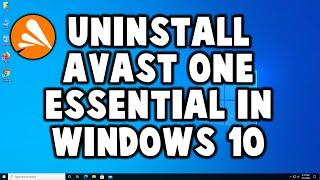 How to Uninstall Avast One Essential - Anti-Virus FREE