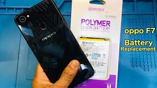 Oppo F7 Battery Replacement || how to open back panel || Disassembly